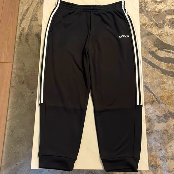 Adidas Black Sweatpants - Picture 1 of 2